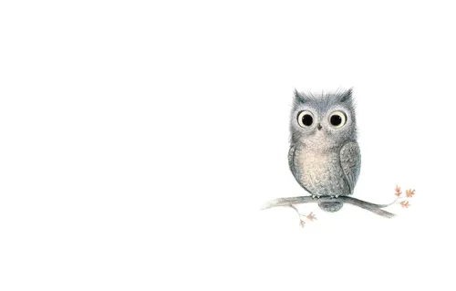 Совушки Обои на телефон маленькая сова с большими глазами