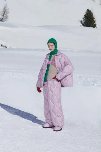 Марта Стрек, Зимы Фото человек, стоящий на снегу