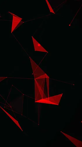 Черно Красные Обои на телефон красный треугольник с черными линиями