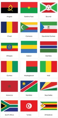Flags of African Countries 02 | AMI Digital