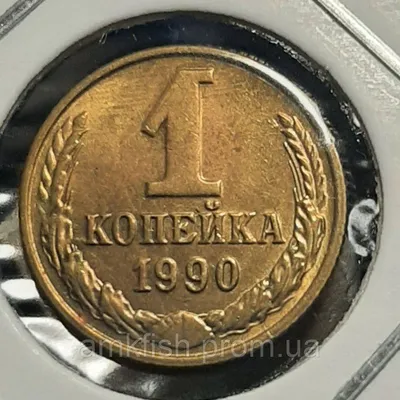 Монета СССР 1 копейка, 1990 года (ID#686154279), цена: 13 ₴, купить на  Prom.ua