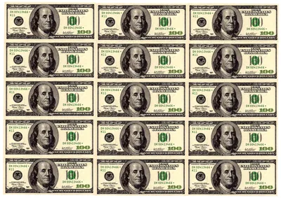 Бесплатное изображение: Крупный план прозрачного президента Франклина на  банкноте в 100 долларов