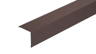 Угол металлический оцинкованный окрашенный 100х100 наружный 0,5 мм для  профнастила 2 м - купить в Самаре. Технические характеристики, фото, цены,  отзывы