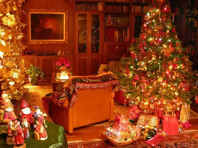 Скачать 1024x768 новый год, рождество, снеговики, атрибут, елка, силуэт обои,  картинки стандарт 4:3
