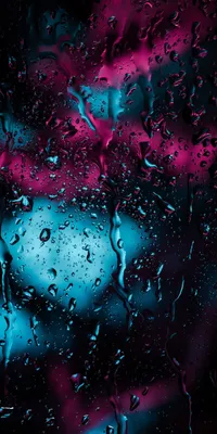 Water drops, surface, dark, 1080x2160 wallpaper | Qhd wallpaper, Neon  wallpaper, Live wallpaper iphone