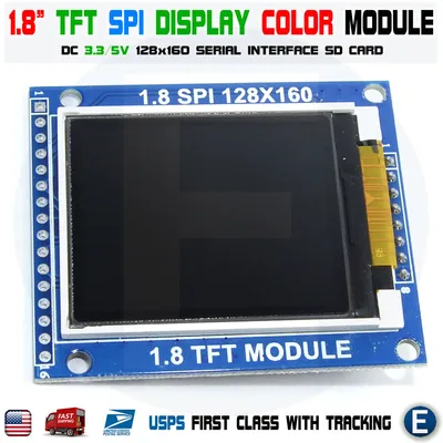 DFRobot Fermion 1.8in 128x160 IPS TFT LCD Display w/ MicroSD Card Slot  (Breakout) - RobotShop