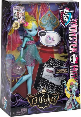 Monster High 13 Wishes Lagoona Blue Doll - Walmart.com