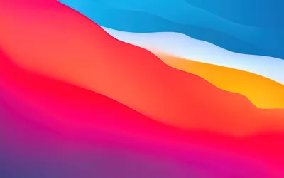 macOS Big Sur Wallpaper 4K, Gradient, Apple, Layers, Fluidic