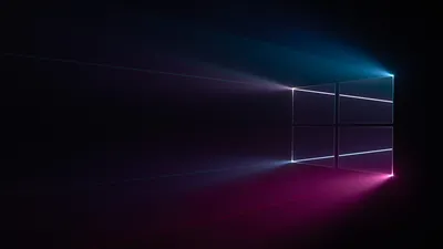 Скачать обои Windows, Windows 10, Логотип, Цветастый в разрешении 1366x768  на рабочий стол