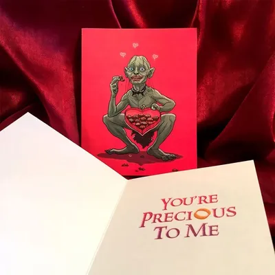 Необычные открытки на День святого Валентина | Пикабу
