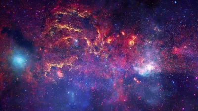 Картинка на рабочий стол космос, галактика 1600 x 900