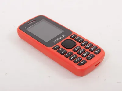 Мобильный телефон Keneksi E1 красный моноблок (2Sim/1,77\"/160х128/BT/650мАч)  | Квартон - КВАРТОН