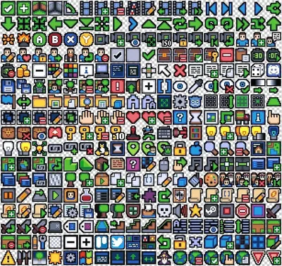 16x16 Assorted RPG Icons | OpenGameArt.org