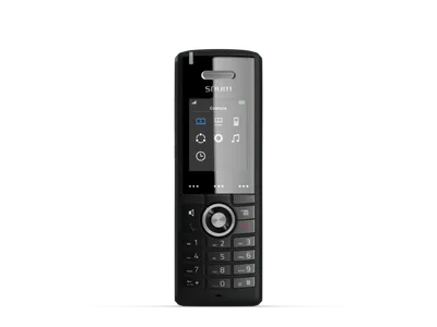 Snom M85 DECT-телефон, 8ми строчный цветной дисплей 5 см (176х220 пикс.),  24 клавиши с подсветкой, противоударный, водонепроницаемый (база в комплект  не входит) цена, купить snom m85 в СвязьКомплект