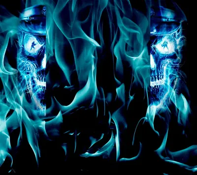 More Like Blue Skull youtube background, 1800x1600 HD wallpaper | Pxfuel