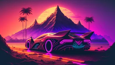 Futuristic Sports Car Sunset Scenery [1920 x 1080] : r/wallpapers