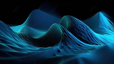 анимированные волны видео 4k 1920x1080, 3d синий абстрактный фон волны, Hd  фотография фото, синий фон картинки и Фото для бесплатной загрузки