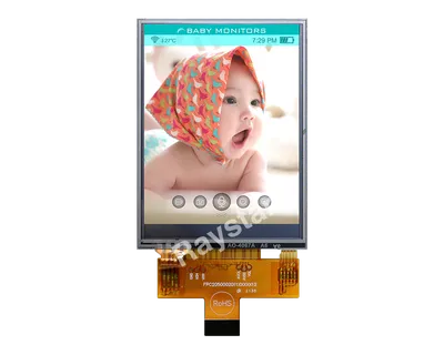 2.8\" 240x320 TFT LCD ILI9341 | 3D CAD Model Library | GrabCAD