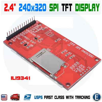 2.4\" TFT LCD Color Display SPI Serial Module ST7789V 240x320 SD Card 5 –  eElectronicParts