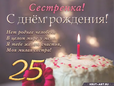 С днём рождения на 25 лет - анимационные GIF открытки - Скачайте бесплатно  на Davno.ru