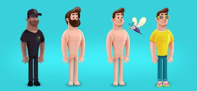 2D и 3D анимация - Создание 2D и 3D анимационных персонажей