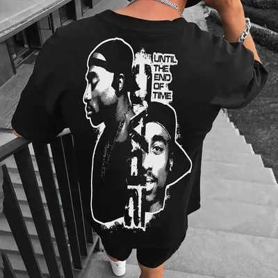 Мъжка тениска 2PAC на Топ Цена | Killaxbg.com®️