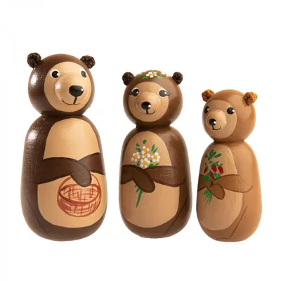 Три Медведя,в стиле русских …» — создано в Шедевруме