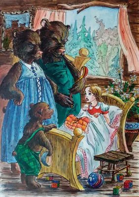 Русские народные сказки - Маша и три медведя - YouTube