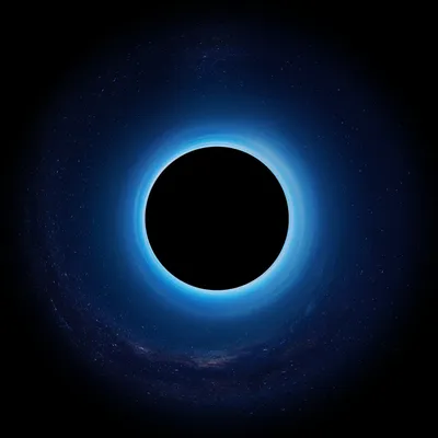 Скачать 3000x3000 черная дыра, затмение, звезды, сингулярность, планета,  пространство обои, картинки