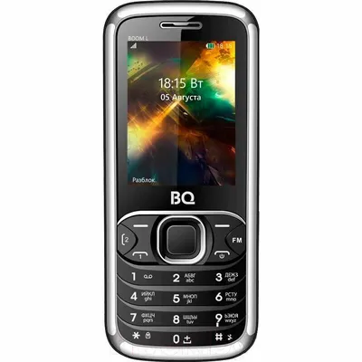 Мобильный телефон BQ BQM-2427 Boom L черный, 2,4\" (320х240), 2 sim, 1,3Мп,  1700 mAh. Купить в интернет-магазине Pixel, г. Симферополь