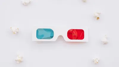3D-очки 2 шт. Пассивные - купить по выгодным ценам в интернет-магазине OZON  (596546548)