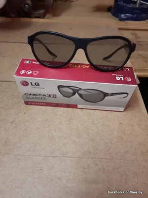 Анаглифные 3D стерео очки для просмотра 3D фотографий. Пластик, цвет черный