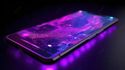 фиолетовый фон для интерфейса мобильного телефона 3d рендеринг, 3d  геометрический, телефон 3д, 3д мобильный фон картинки и Фото для бесплатной  загрузки