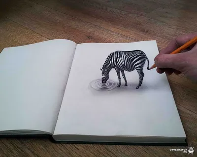 Простой карандаш, творящий трёхмерные чудеса! | Dibujo de ilusión óptica,  Dibujos 3d a lápiz, Cuadernos de bocetos