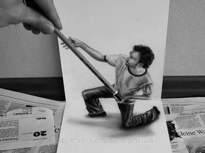 3D рисунки карандашом Рамона Брюина | Express Service