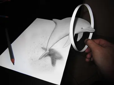 Оборотень: 3D рисунок карандашом, чё…» — создано в Шедевруме