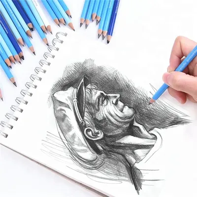 3d рисунок карандашом» — создано в Шедевруме