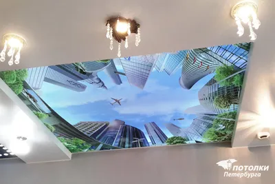 Натяжные потолки 3D в Севастополе - необычное решение — Империя Потолков