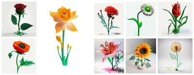 Расцветайте творчеством: 9 потрясающих примеров цветов, созданных 3D-ручкой