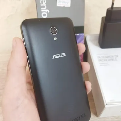 Смартфон Asus Zenfone С, Android 4.4.2/1.2GHz/1Gb RAM/8 Gb ROM/4.5\" 480х854,  BT/GPS/2xSIM, Black (id 107405984), купить в Казахстане, цена на Satu.kz