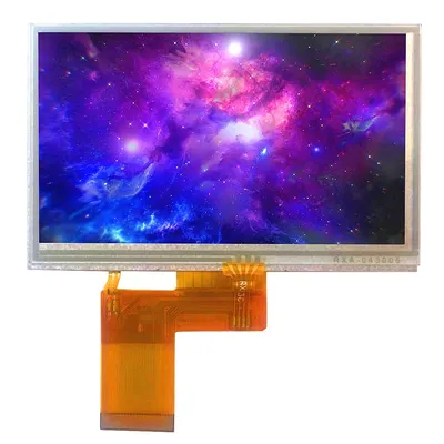 Amazon.com: SANZAMELIN 4.3 inch TFT LCD Display IPS Model 480x272  Resolution RGB Interface with resistive Touch Screen : Electronics