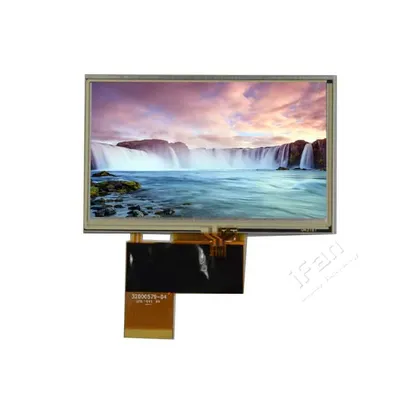 4.3inch 480x272 Touch LCD (B) 4.3 inch 480*272 DOTS Multicolor Graphic LCD,  with touch screen and stand-alone touch controller