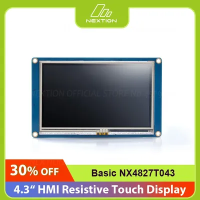 H43 4.3 inch resistive touch screen LCD 480x272 – Genova Industrial