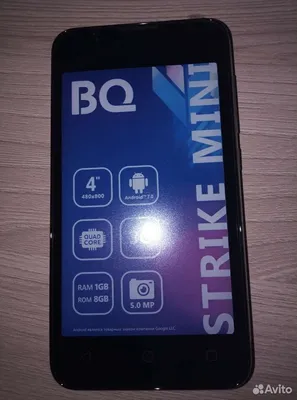 Обзор дешевого компактного смартфона BQ-4072 Strike Mini | hwp.ru