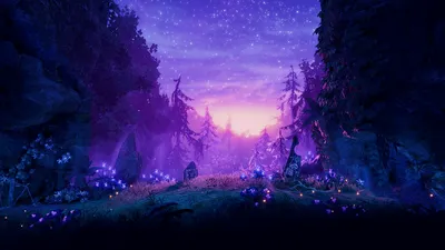 Обои на рабочий стол Пейзаж из видеоигры Trine 4, обои для рабочего стола,  скачать обои, обои бесплатно