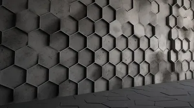 потрясающие 4k бетонные обои с текстурой сотовой стены с дизайном высокого  разрешения и 3d рендерингом изображения 036, 3д обои, 3д стена, 3д текстура  фон картинки и Фото для бесплатной загрузки