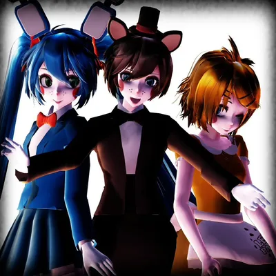 Five Nights In Anime: SP on X: FNiA:SP - Night 5 - 5 AM concept art #Freddy  #