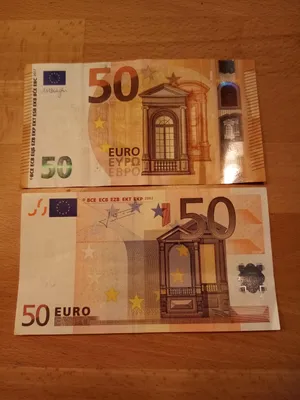 50 Euro 2017 - U, 2017 Issue - 50 Euro (Signature Mario Draghi) - European  Union - Banknote - 14281
