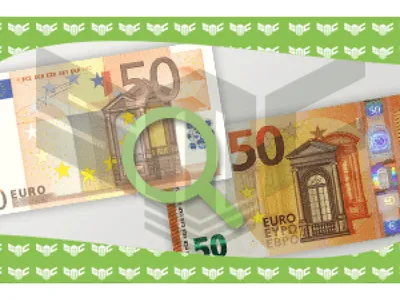 What happened with this 50 euro bill i got. Is it fake or just a printing  mistake? What do I do? Do I bring it to the bank? : r/Netherlands