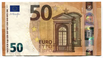 Fragment part of 50 euro banknote close-up with small brown details  12977184 Stock Photo at Vecteezy